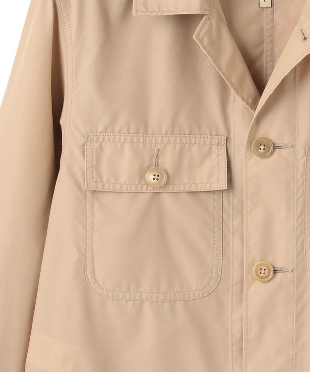 J.PRESS MEN グリストーンタフタ カバーオールジャケット ベージュ系