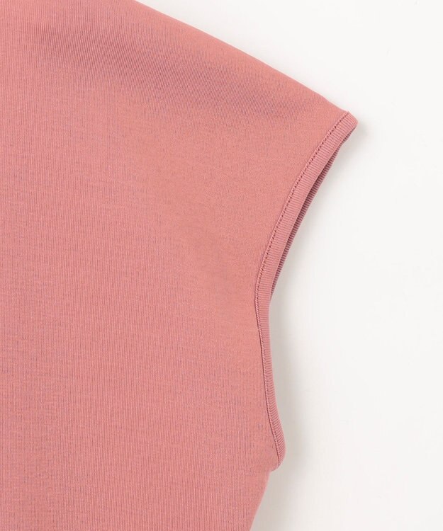23区 【接触冷感/洗える】フレンチスリーブ IT TEE テラコッタピンク系