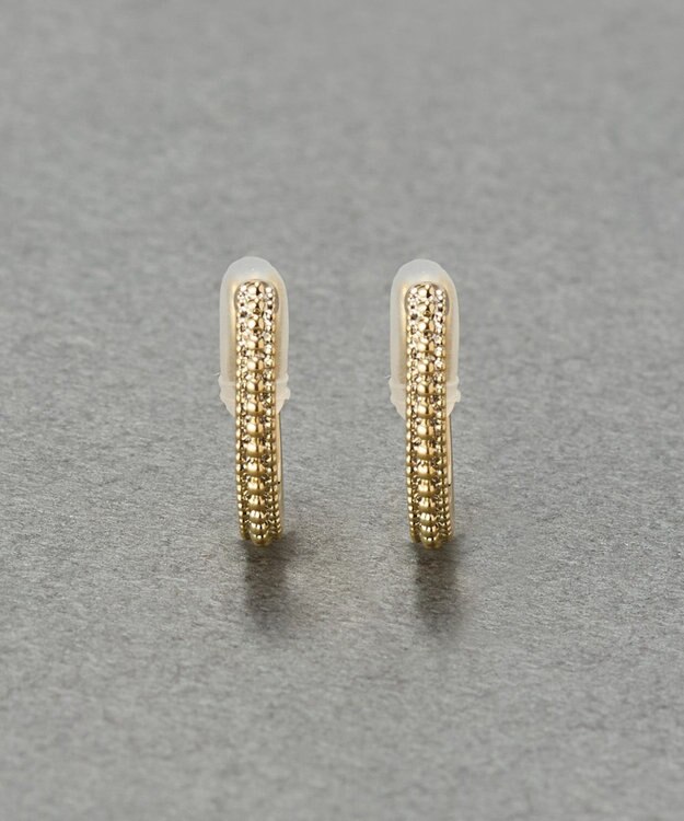 Phoebe 【金属アレルギー対応】【痛くないシリーズ】グリッターメタルライトフィットイヤリング　ゴールド ゴールド