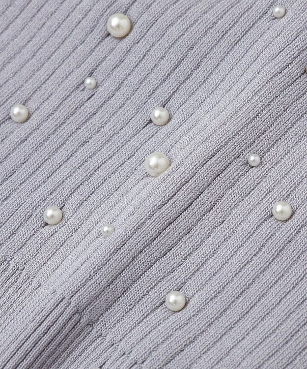 earth music&ecology ＳＥＴ２点パールビスチェ＋シャツ Gray