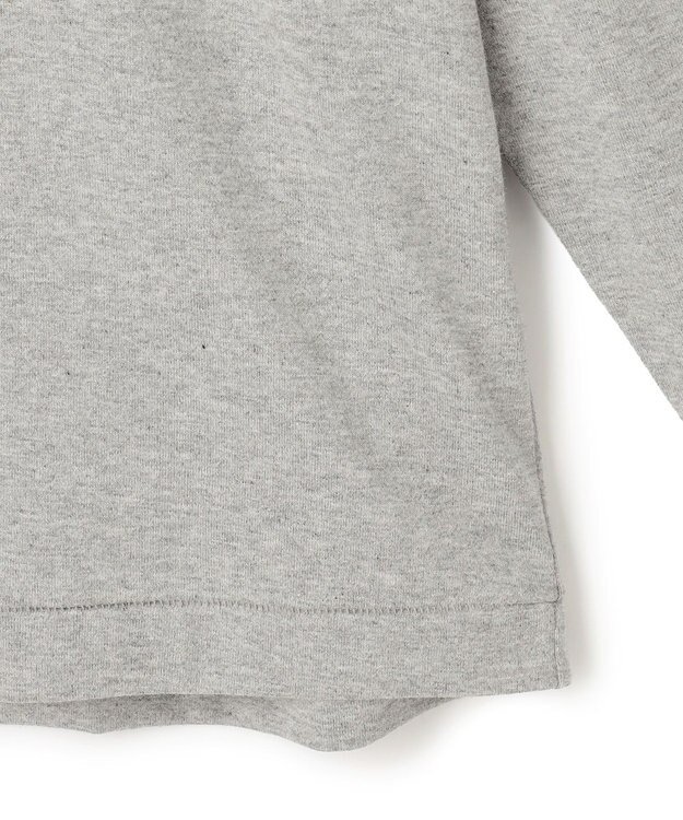 J.PRESS MEN 【AaronChang】【UNISEX】プリントロングスリーブ Tシャツ ライトグレー系