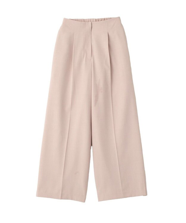 YECCA VECCA タックワイドパンツ Pink