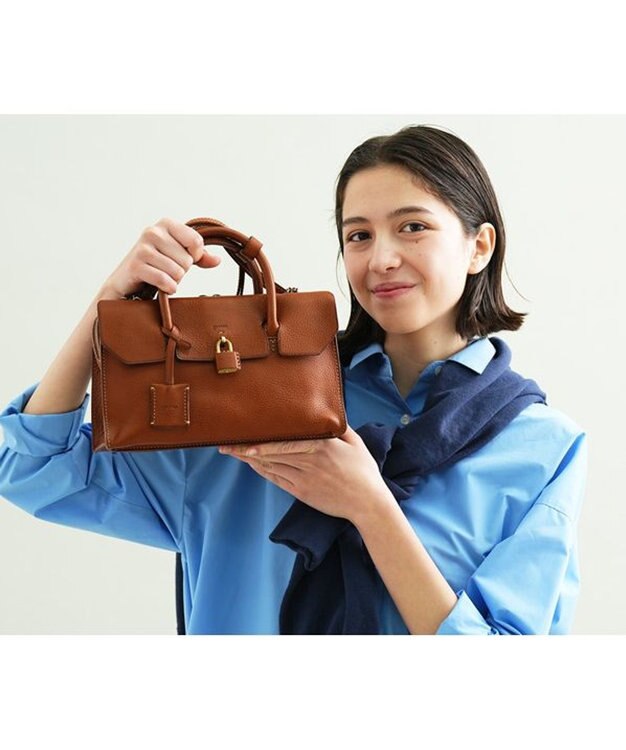 genten ミネルヴァ ミニ2WAYショルダーバッグ チャ