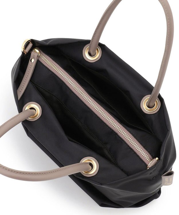 23区 VIOLAｄ’ORO ナイロン トート バッグ ブラック系