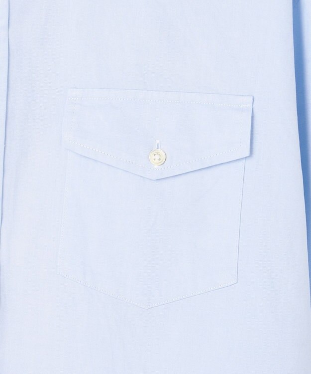 J.PRESS MEN 【J.PRESS ORIGINALS】【UNISEX】Pin Oxford Shirt / B.D. / Baggy-Fit サックスブルー系