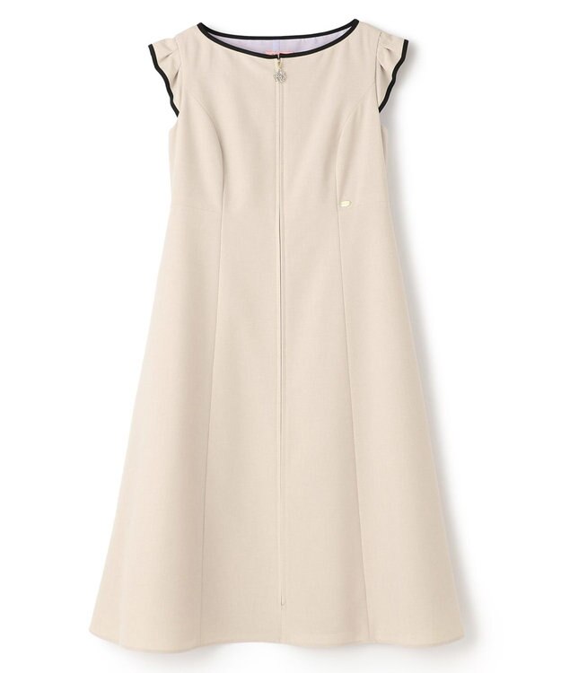 TOCCA 【洗える】SUMMER ENTRANCE ドレス ベージュ系