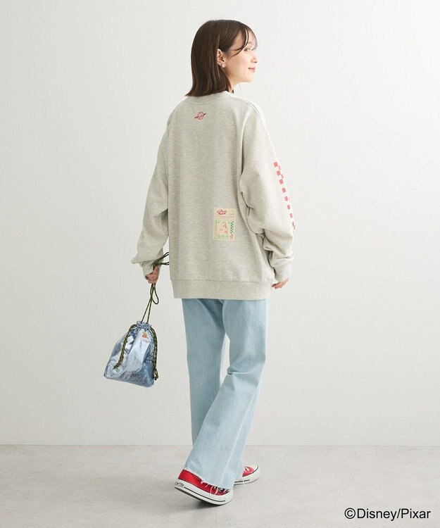 Green Parks トイストーリー／ピザプラネットプルオーバー Oatmeal