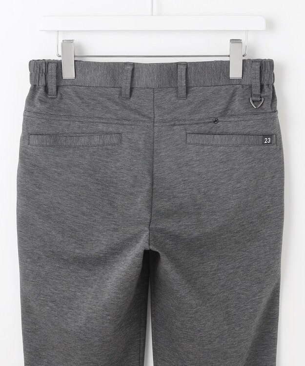 23区GOLF 【MEN】バックメッシュジャージーパンツ ライトグレー系