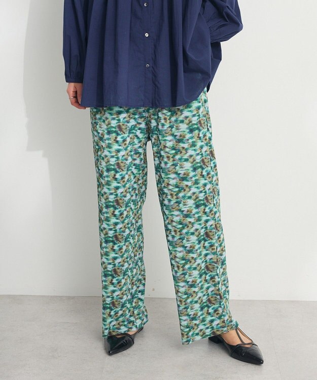 CRAFT STANDARD BOUTIQUE セルフカットイージープリーツパンツ A