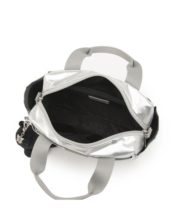 ANNA SUI ワンダー 2WAYミニボストンバッグ シルバー