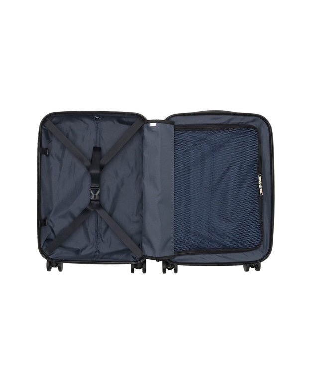 ACE BAGS & LUGGAGE World Traveler ボトムベイ スーツケース 34リットル 2~3泊 3kg 機内持ち込みサイズ キャスターストッパー 双輪キャスター 06951 ワールドトラベラー キャリーケース ホワイトカーボン