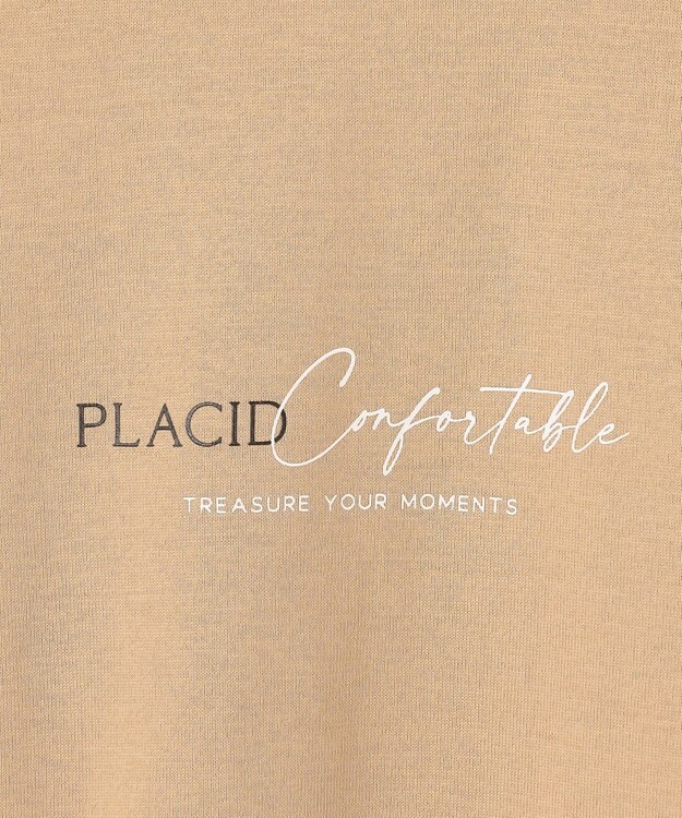 J.PRESS LADIES L ロゴ Tシャツ ベージュ系