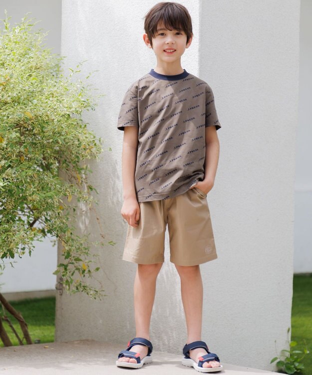 J.PRESS KIDS 【速乾】【100-130cm】J.PRESS ロゴＴシャツ カーキ系5