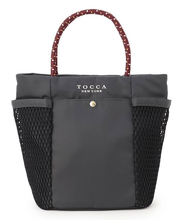TOCCA 【WEB＆一部店舗限定・環境にやさしい素材】PESCA BAG ナイロンバッグ ライトグレー系