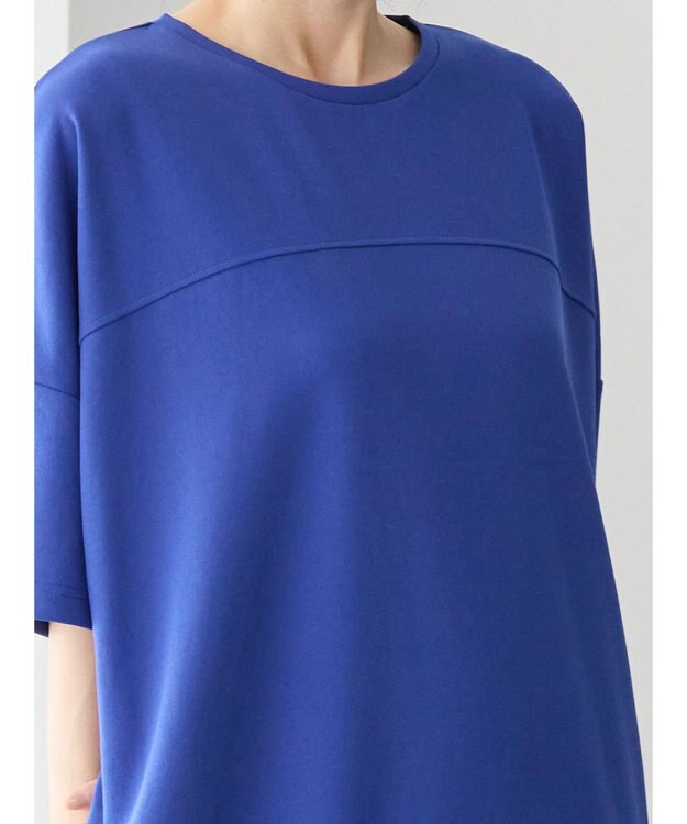 AMERICAN HOLIC 接触冷感カットジョーゼットボックスワンピース Blue