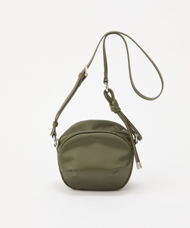 russet クラウズナイロンサークルミニショルダーバッグ(CE-1728) Khaki