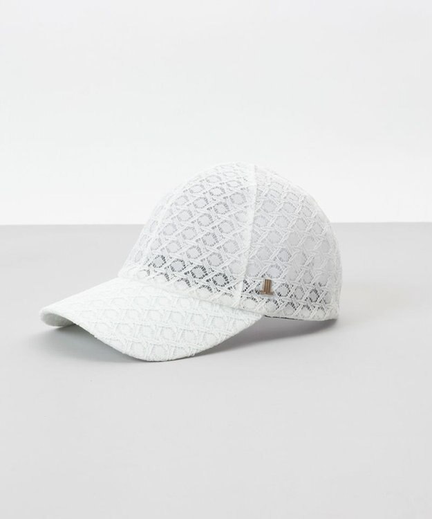 AURORA 【 LANVIN en Bleu （ランバン オン ブルー）】レースキャップ ホワイト