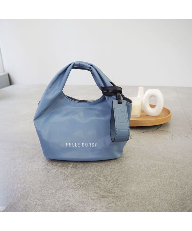 PELLE BORSA 手提げバッグ Cheers 4697 ブルージェイ