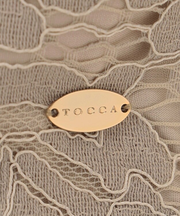 TOCCA 【紫外線90%カット・速乾・接触冷感・リバーシブル・洗える】LACE REVER BUCKET HAT バケットハット ベージュ系