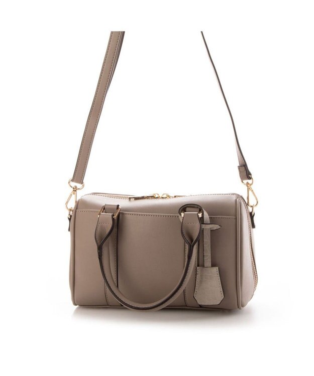 UNBILLION cachecache お財布ミニボストンバッグ オーク