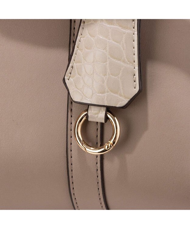 UNBILLION cachecache お財布ミニボストンバッグ オーク