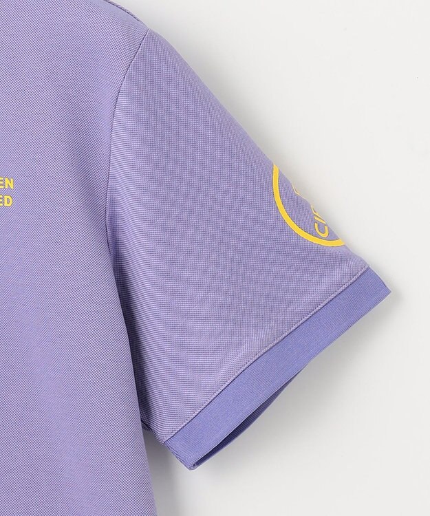 PW CIRCULUS 【MEN】【吸汗速乾/ストレッチ】ベーシックカノコ ポロシャツ ラベンダー