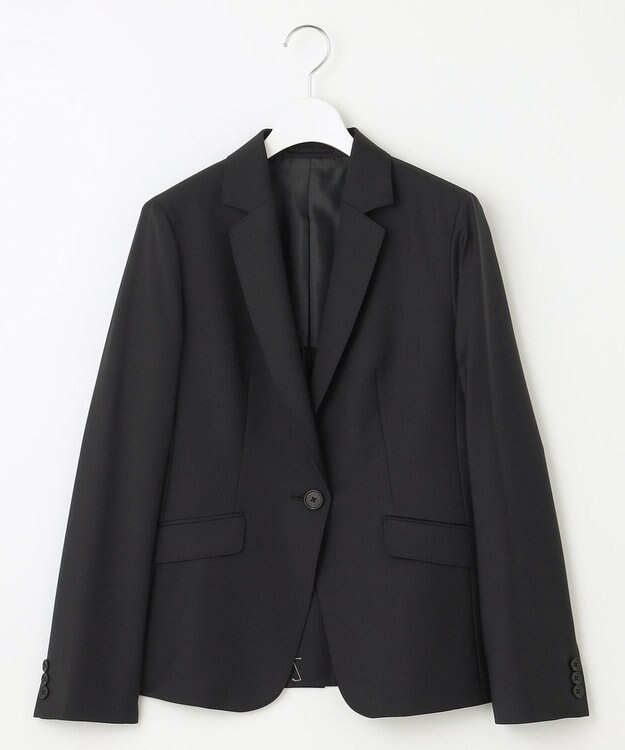 J.PRESS LADIES S 【セットアップ対応】BAHARIYE SOLID テーラード ジャケット ネイビー系