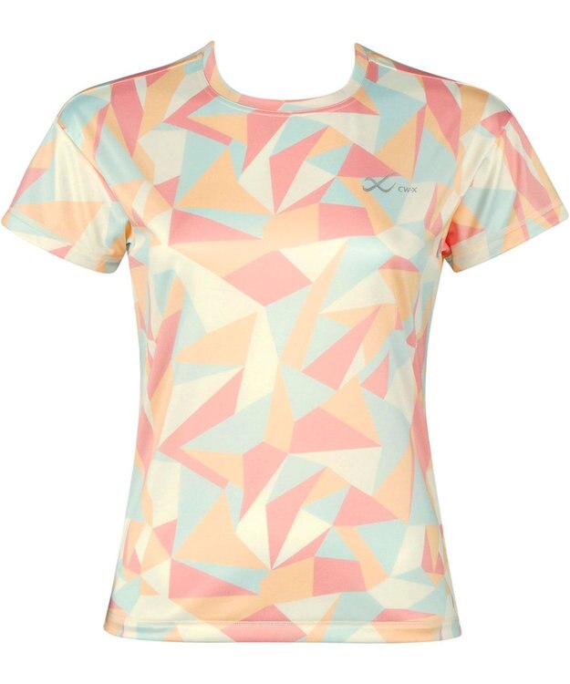 CW-X 【WOMEN】 CW-X アウター トップス 半袖 吸汗速乾 UVカット率90％以上 DLY135 /ワコール オレンジ
