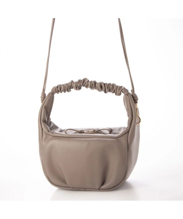 UNBILLION kakatoo ギャザーハンドル2wayバッグ オーク