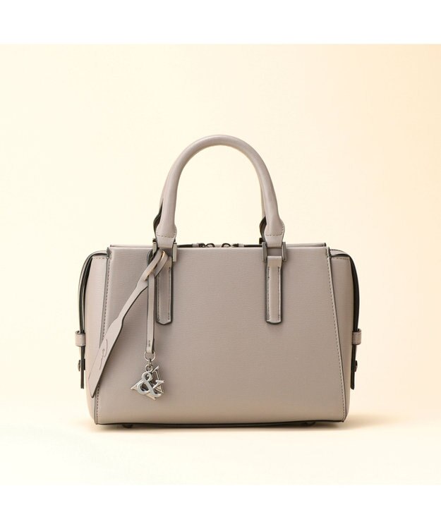 ACE BAGS & LUGGAGE 【雑誌掲載】 W&.Day Night トッテン スクエアトート ミニサイズ 11751 ダブルアンドデイナイト グレー