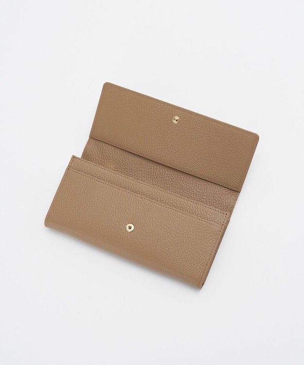 russet サークルプレートロングウォレット(SO-440) Mocha