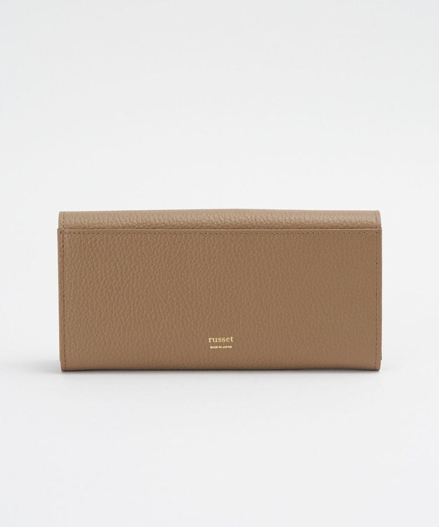 russet サークルプレートロングウォレット(SO-440) Mocha