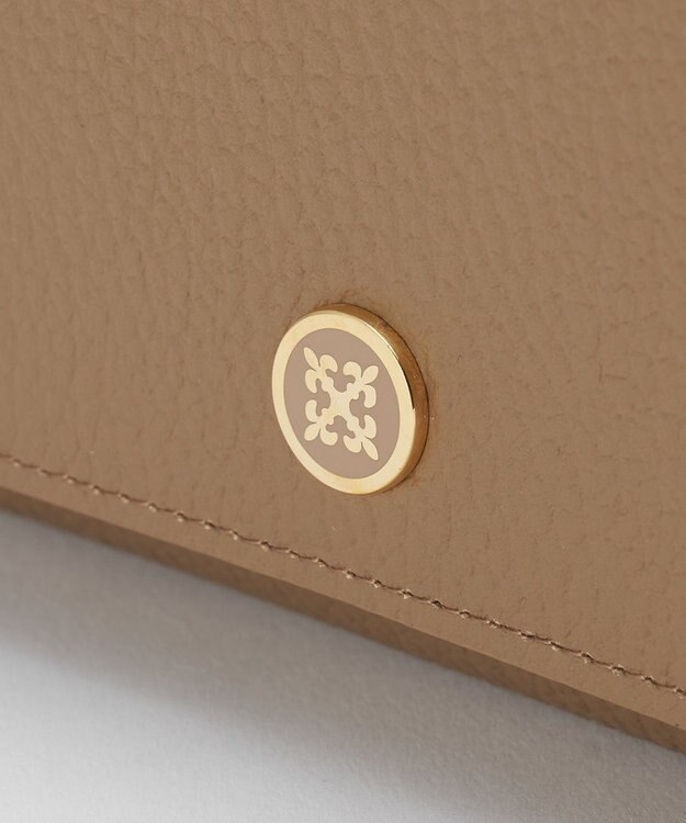 russet サークルプレートロングウォレット(SO-440) Mocha