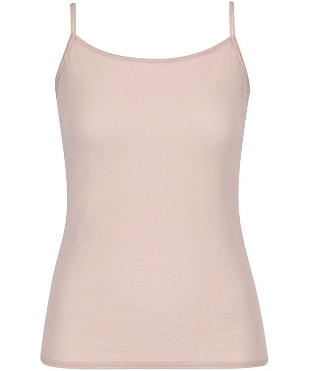 Wing インナー 汗をかいてもベタつきにくい  汗取り設計 【瞬汗ドライ】 キャミソール 春 夏 EL1040 ウイング／ワコール ピーチ