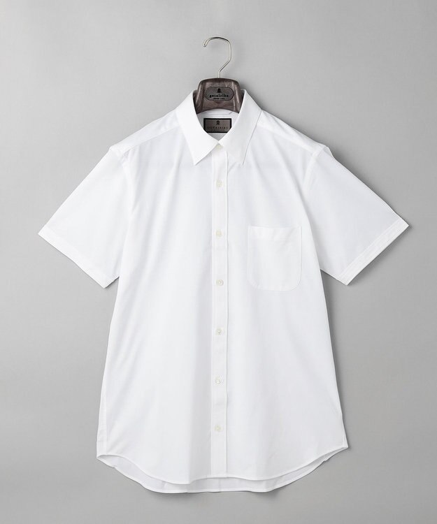 GOTAIRIKU 26年新作【吸汗速乾/接触冷感】ノードシールド BIZシャツ_スナップダウン ホワイト系