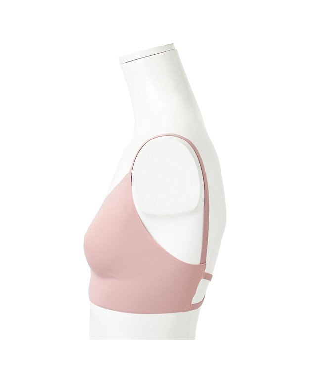 Chacott バッククロス ブラトップ（フリーカット） グレイッシュローズ