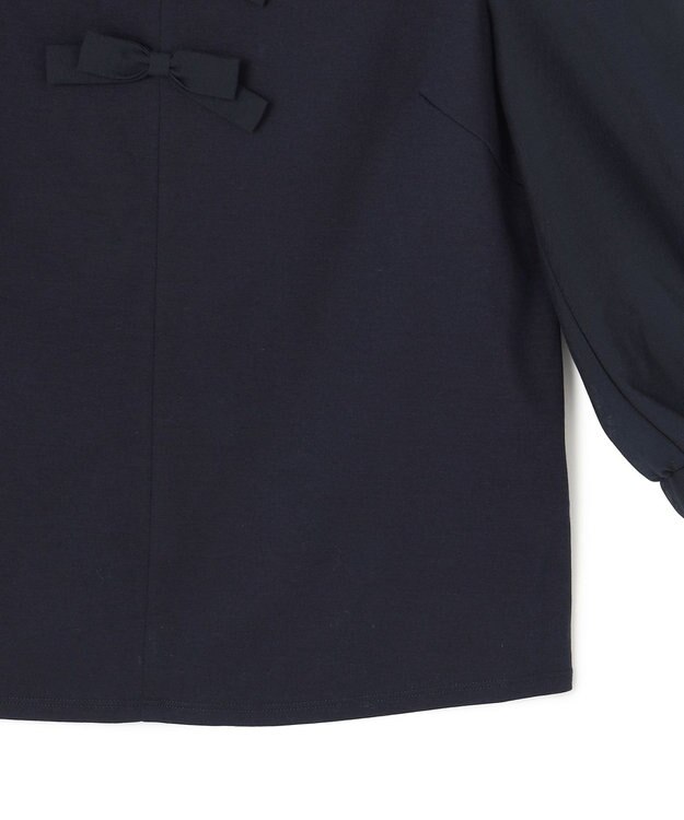 TOCCA 【洗える】LITTLE BOW トップス ネイビー系