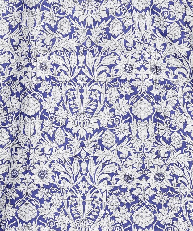 JOSEPH ABBOUD 【英国・リバティ社】リバティプリントシャツ サックスブルー系5