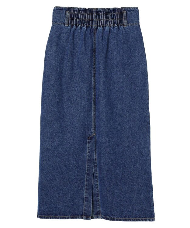 earth music&ecology ナローデニムスカート Medium Indigo