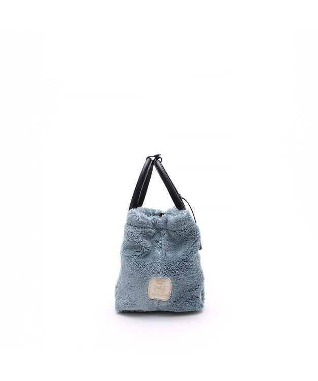 A.D.M.J. 【もこもこ】オスカー/コード刺しゅうキューブトート21cm(Dカン＋) BOSCO BLU