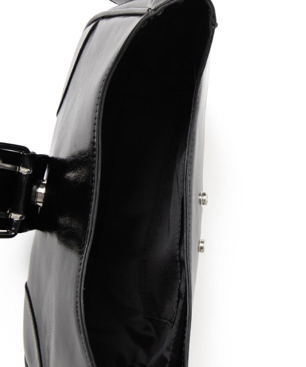 WEGO マルチWAYハーフムーンベルトバッグ ブラック