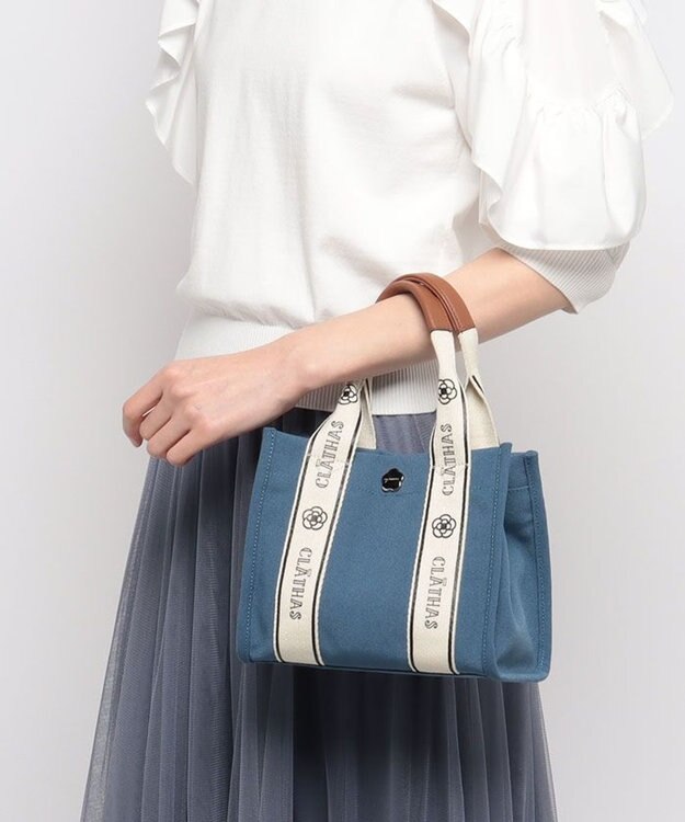 CLATHAS グラシエ 2wayトートバッグ（小） ブルー