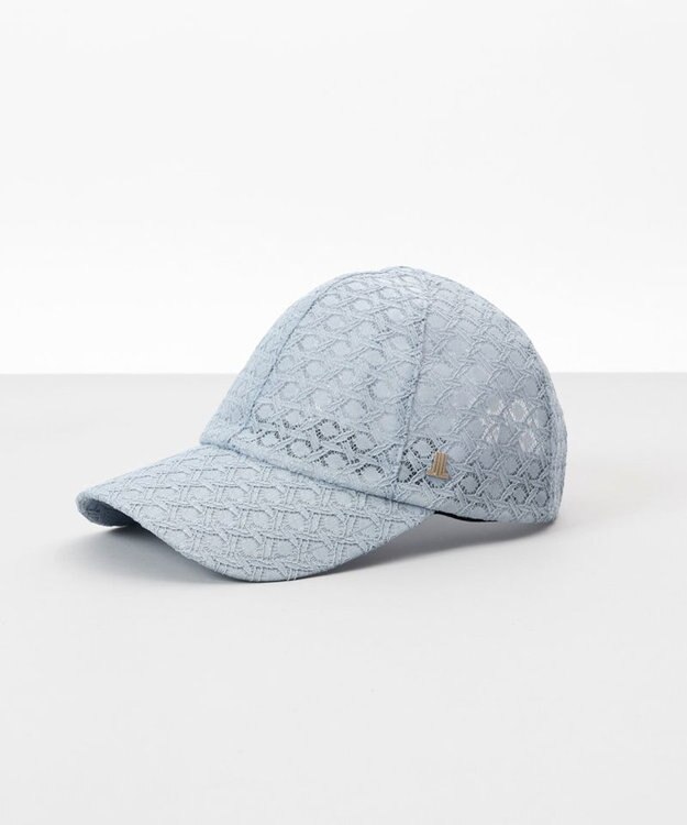 AURORA 【 LANVIN en Bleu （ランバン オン ブルー）】レースキャップ サックス