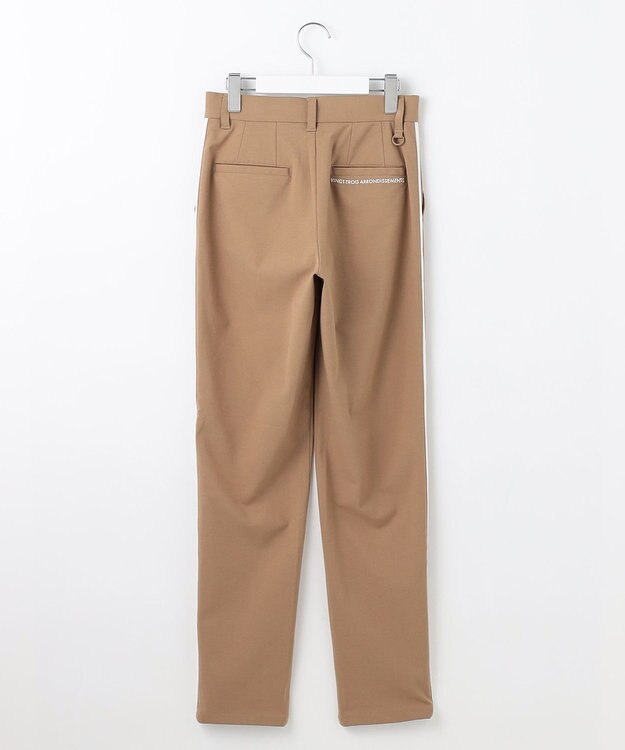 23区GOLF 【WOMEN】【ストレッチ】きれいめストレートパンツ すっきりシルエットでズレにくい ベージュ系