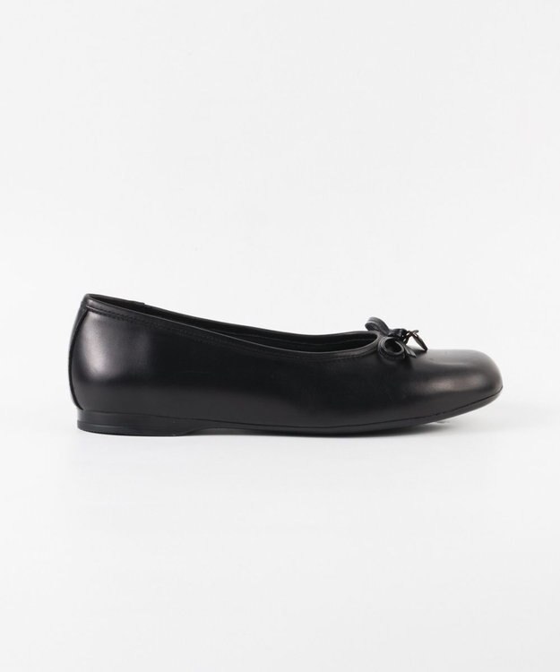 BONTRE 【BONTRE/ボントレ】レザーバレエシューズ/50301-VA ブラック