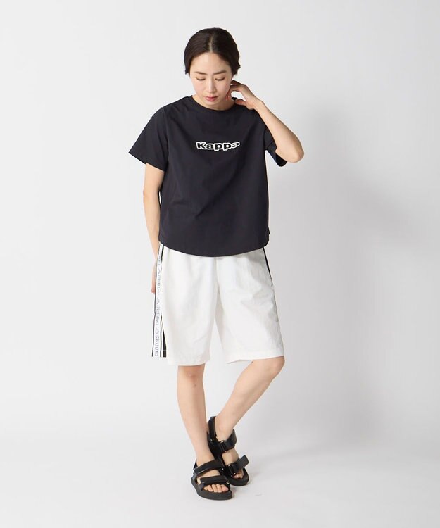 OP／FILA 【Kappa】ロング丈ボードショーツ ホワイト