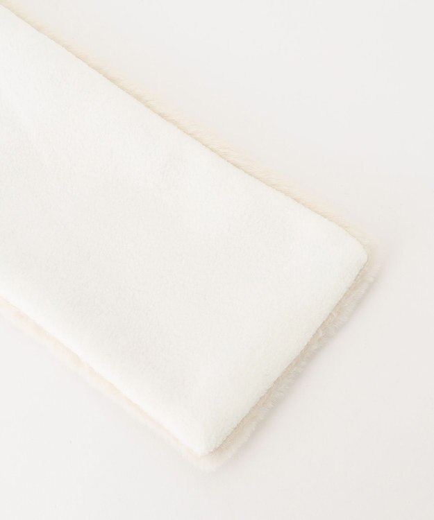 23区GOLF 【WOMEN】ファー ネックウォーマー ホワイト系