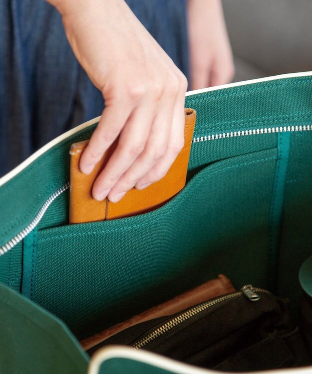 YUSHI ARLE - TOTEBAG 帆布トートバッグ グリーン