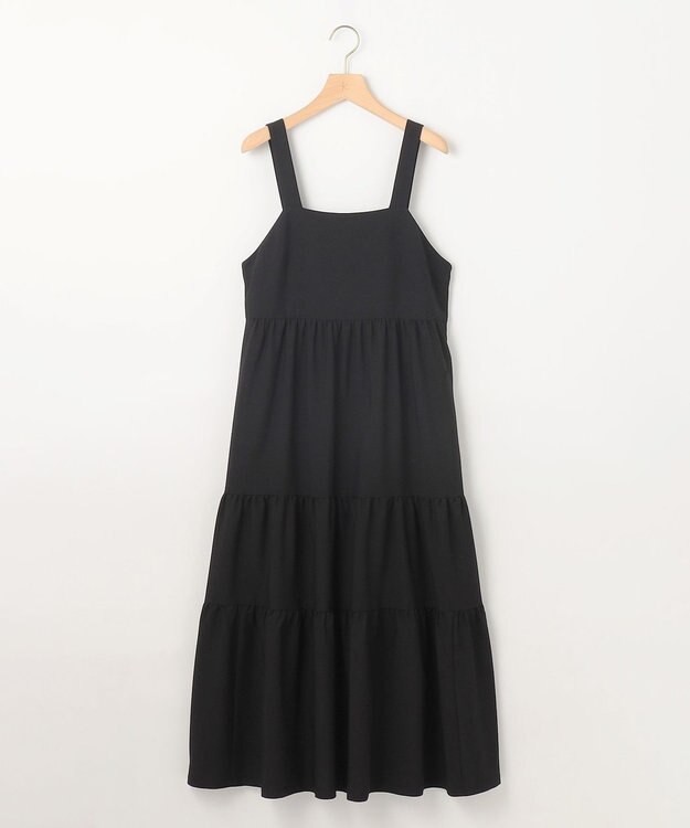 組曲 【WEB限定】ティアードワンピース ブラック系