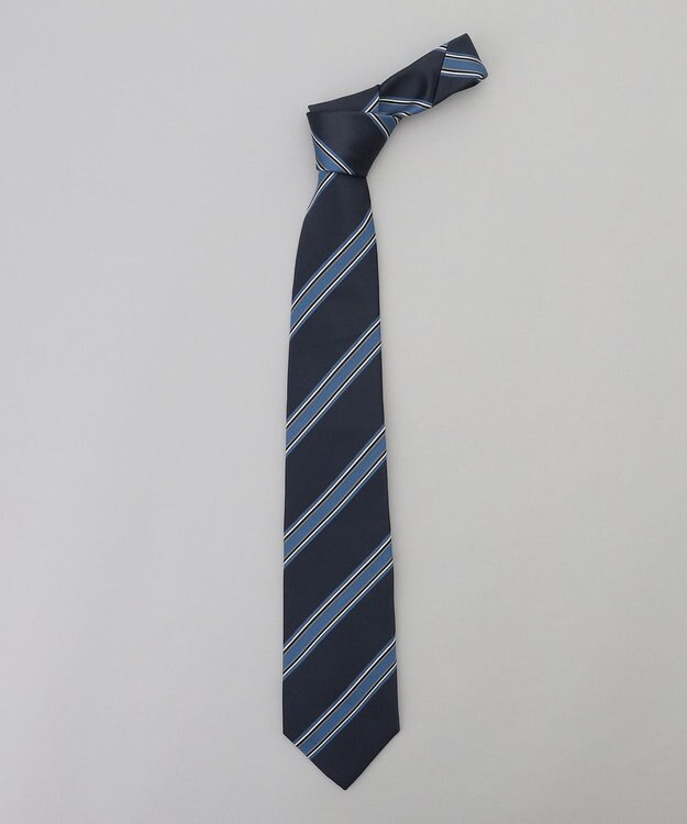 GOTAIRIKU GOTAIRIKU別注【MANTERO/マンテロ】ネクタイ_レジメンタル ネイビー系1